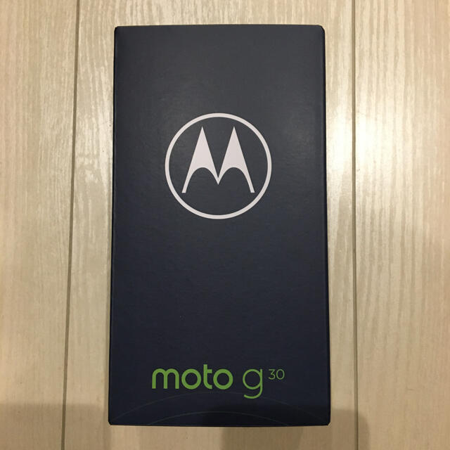 モトローラ SIMフリースマートフォン moto g30 パステルスカイ