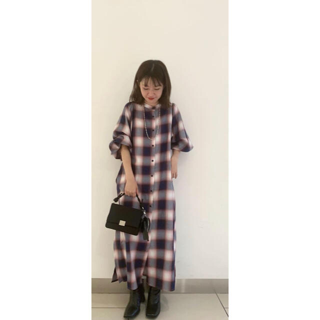 mystic♡チェックシャツワンピース♡今季 今週末までお値下げ | cof.org.zm
