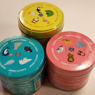 カワイ　肝油ドロップ　３缶セット(ビタミン)