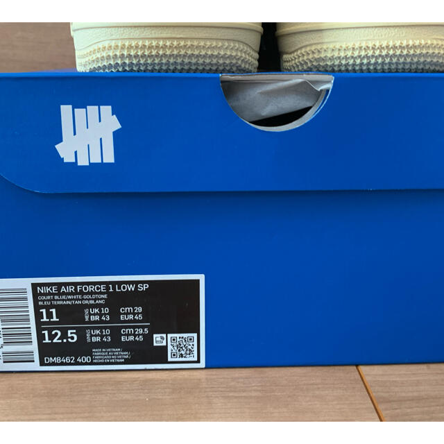 NIKE(ナイキ)のNIKE AIR FORCE 1 LOW SP UNDEFEATED 29cm メンズの靴/シューズ(スニーカー)の商品写真