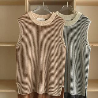 トゥデイフル(TODAYFUL)のTuck Stripe Vest トゥディフル todayful  美品(ベスト/ジレ)