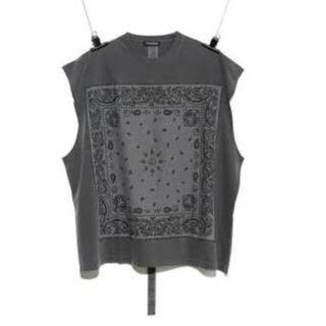 PEACEMINUSONE(ピースマイナスワン)のpeaceminusone PMO BANDANA SLEEVELESS   メンズのトップス(Tシャツ/カットソー(半袖/袖なし))の商品写真