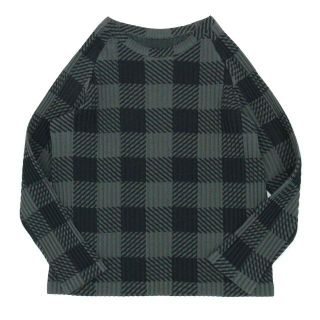 プリーツプリーズイッセイミヤケ(PLEATS PLEASE ISSEY MIYAKE)のプリーツプリーズ イッセイミヤケ 14AW ブロックチェックプリーツカットソー(カットソー(長袖/七分))