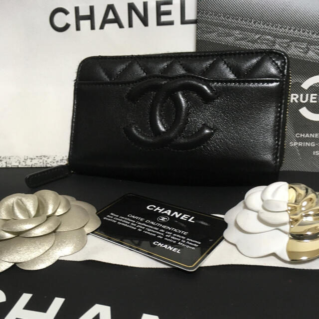 CHANEL   ふうた様専用♡超美品♡ 新作 シャネル ラウンドジップ