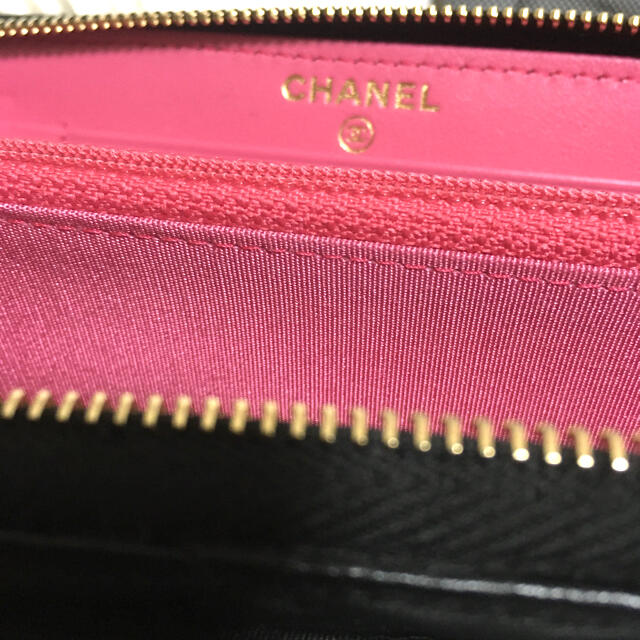 CHANEL(シャネル)のふうた様専用♡超美品♡ 新作 シャネル ラウンドジップ ミディアム財布 正規品 レディースのファッション小物(財布)の商品写真