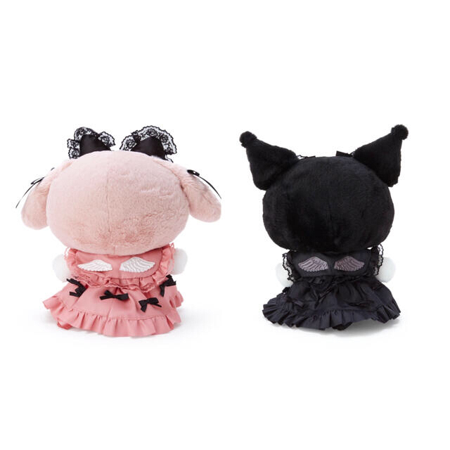 マイメロディ クロミ ぬいぐるみ 真夜中のメロクロ 天使 サンリオ