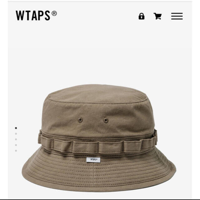 W)taps(ダブルタップス)の【Mサイズ】WTAPS JUNGLE 01 HAT COTTON WEATHER メンズの帽子(ハット)の商品写真