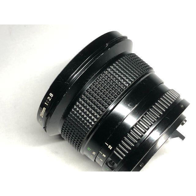 Canon(キヤノン)の専用キヤノン New FD 20mm F2.8 スマホ/家電/カメラのカメラ(レンズ(単焦点))の商品写真