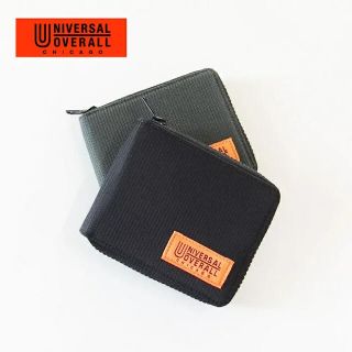 二つ折り財布 メンズ 【universal overall】 UV381QG(折り財布)