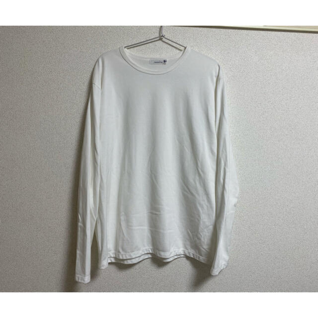 nanamica(ナナミカ)の美品　nanamica COOLMAX®Jersey L/S Tee M 白 メンズのトップス(Tシャツ/カットソー(七分/長袖))の商品写真