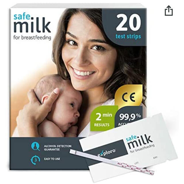 safe milk 母乳 アルコール チェッカー キッズ/ベビー/マタニティの授乳/お食事用品(その他)の商品写真