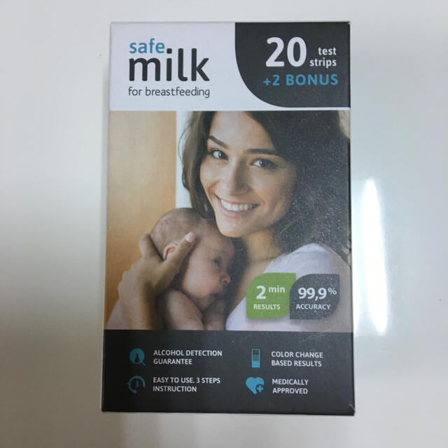 safe milk 母乳 アルコール チェッカー キッズ/ベビー/マタニティの授乳/お食事用品(その他)の商品写真