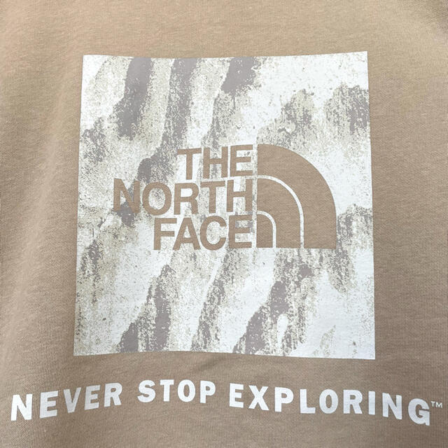 THE NORTH FACE(ザノースフェイス)のナチュラル系 ☆ ノースフェイス BOX パーカー ベージュ 3XL 4L メンズのトップス(パーカー)の商品写真