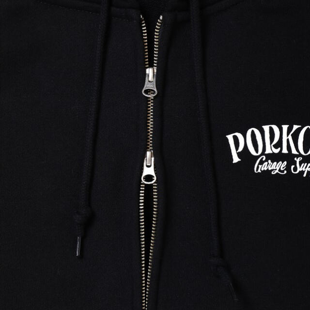 PORKCHOP GARAGE パーカー 黒M | tradexautomotive.com