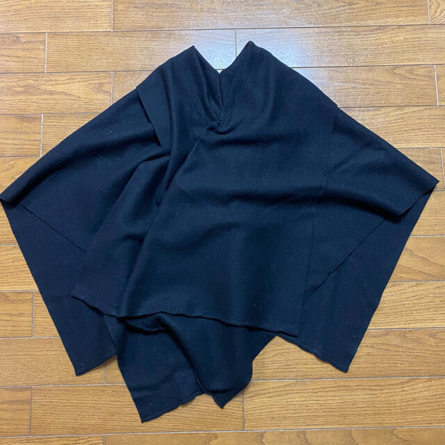 Yohji Yamamoto(ヨウジヤマモト)の＊即購入OK＊SEN tagawa tomoco◉ウール変形ポンチョ◉ レディースのジャケット/アウター(ポンチョ)の商品写真