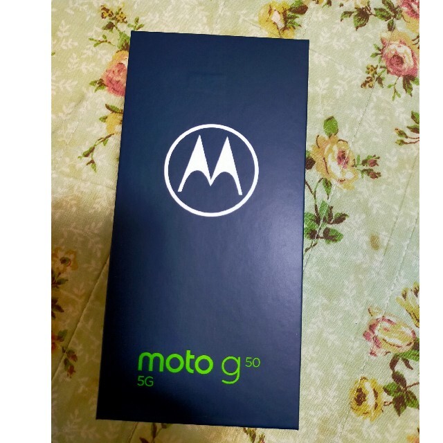 本日のみ値下げ☆ 新品未開封 moto g50 5Gメデオグレイ