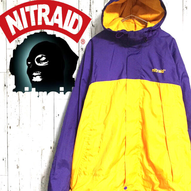 nitraid(ナイトレイド)の激レア　NITRAID ナイトレイド　ナイロンジャケット　ビッグシルエット メンズのジャケット/アウター(ナイロンジャケット)の商品写真