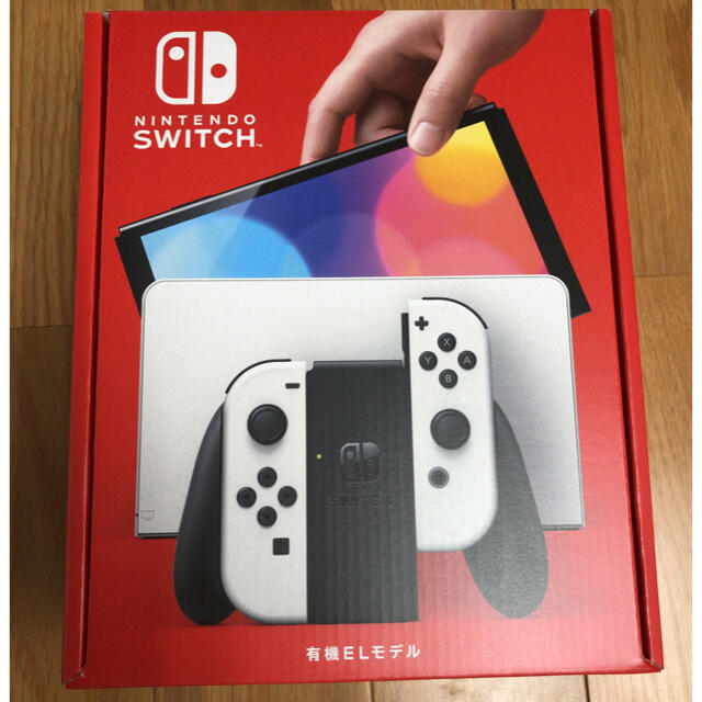 新型 Nintendo Switch 有機ELモデル ホワイト　新品