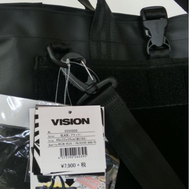 VISION　ビジョン　ショルダートートバッグ　VSVX800　黒 　p7230
