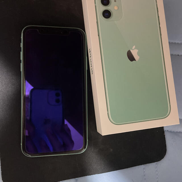 iPhone11 green 64GBスマートフォン本体