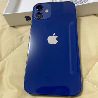 アイフォーン(iPhone)のくまくま様専用)iPhone12 mini 128GB ブルー　SIMフリー　(スマートフォン本体)