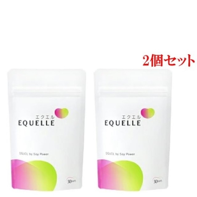 大塚製薬(オオツカセイヤク)の大塚製薬 エクエル 30日分 120粒 2袋 コスメ/美容のダイエット(ダイエット食品)の商品写真