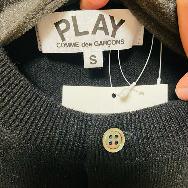 《新入荷》COMME des GARCONS  Play ハートロゴカーディガン 4