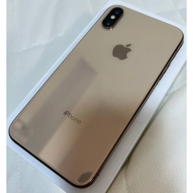 iPhoneXS 256GB ゴールド バッテリー容量100%