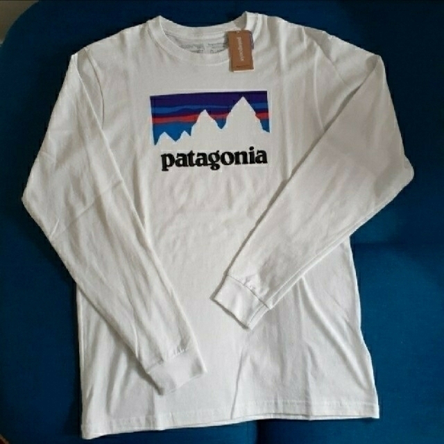 パタゴニア人気ロゴTシャツ 完売品  希少Sサイズ