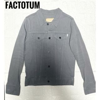 ファクトタム(FACTOTUM)の☆FACTOTUM リジット Gジャン デニムジャケット グレー☆(Gジャン/デニムジャケット)