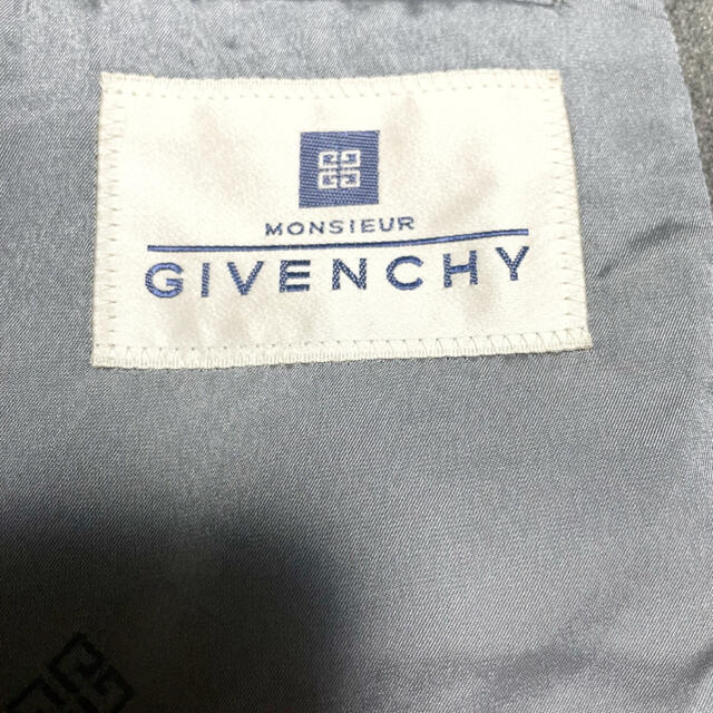 GIVENCHY(ジバンシィ)の高級 GIVENCHY テーラードジャケット ブレザー ストライプ ウール メンズのジャケット/アウター(テーラードジャケット)の商品写真