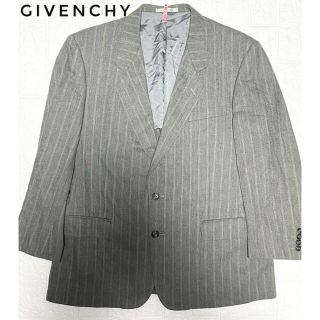 ジバンシィ(GIVENCHY)の高級 GIVENCHY テーラードジャケット ブレザー ストライプ ウール(テーラードジャケット)