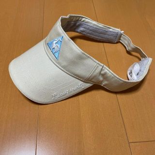 ルコックスポルティフ(le coq sportif)のルコック　サンバイザー　フリーused(サンバイザー)