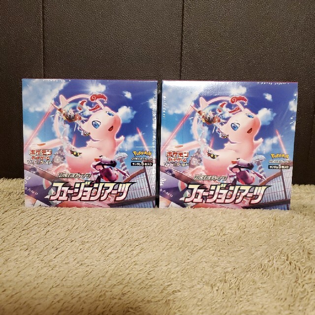 ポケモンカード フュージョンアーツ 2BOX