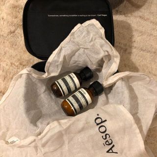 イソップ(Aesop)のaesop イソップ　ボディソープ　ボディバーム　布、ポーチ付き(ボディソープ/石鹸)