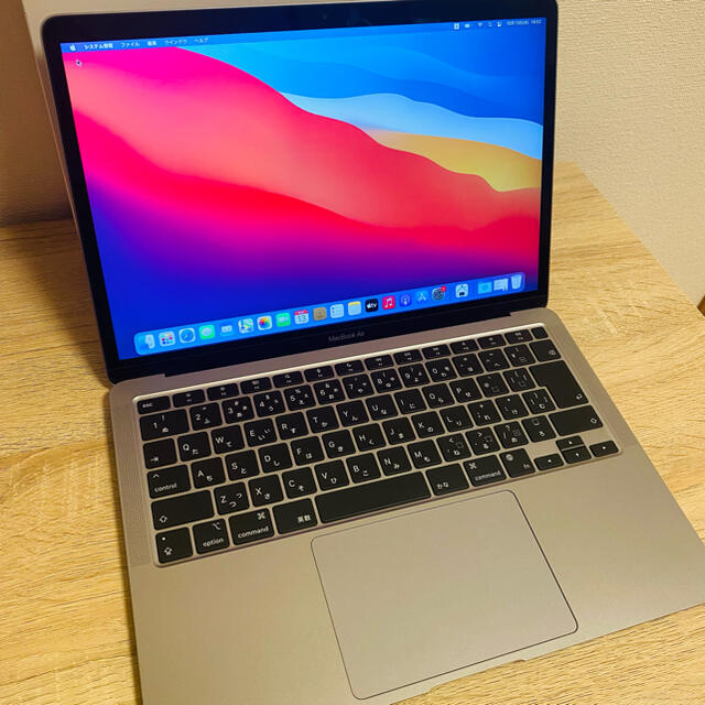 Apple(アップル)のMacBook Air 2020 M1 8GB 256GB スマホ/家電/カメラのPC/タブレット(ノートPC)の商品写真