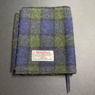 ハリスツイード(Harris Tweed)のブックカバー　文庫本サイズ(ブックカバー)