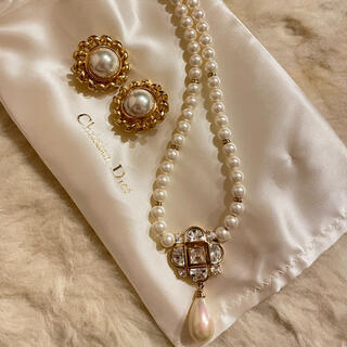 ディオール(Christian Dior) パールネックレス ネックレスの通販 39点 