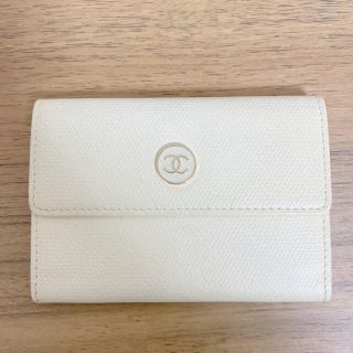 シャネル(CHANEL)のシャネル　ココボタン　名刺入れ　カードケース(名刺入れ/定期入れ)