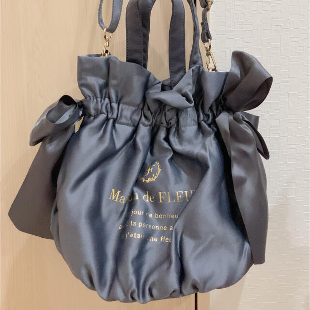 Maison de FLEUR(メゾンドフルール)の【再々値下げ】メゾンドフルール2wayトートバッグ レディースのバッグ(トートバッグ)の商品写真