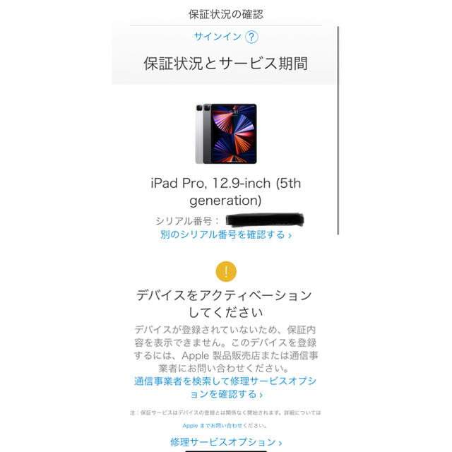 iPad Pro 12.9インチ Wi-Fi 128GB クーポン利用可