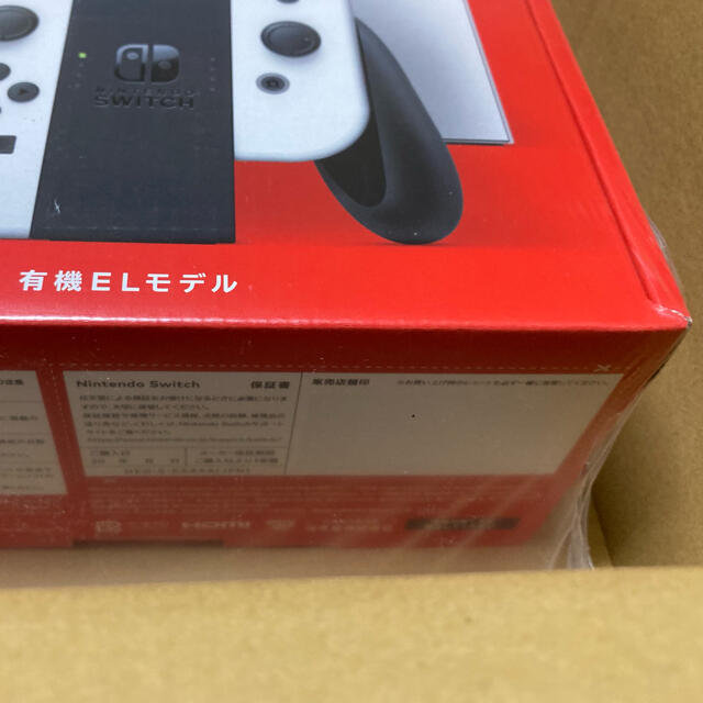 Nintendo Switch(ニンテンドースイッチ)のNintendo Switch【有機ELモデル】 ホワイト　ニンテンドースイッチ エンタメ/ホビーのゲームソフト/ゲーム機本体(家庭用ゲーム機本体)の商品写真