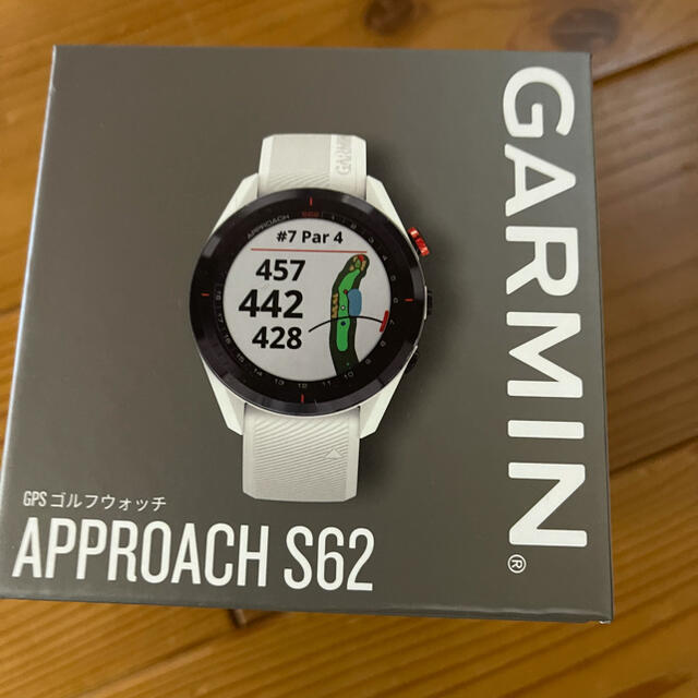 希少!!】 GARMIN 白 新品 ガーミン アプローチ s62 - その他 - www