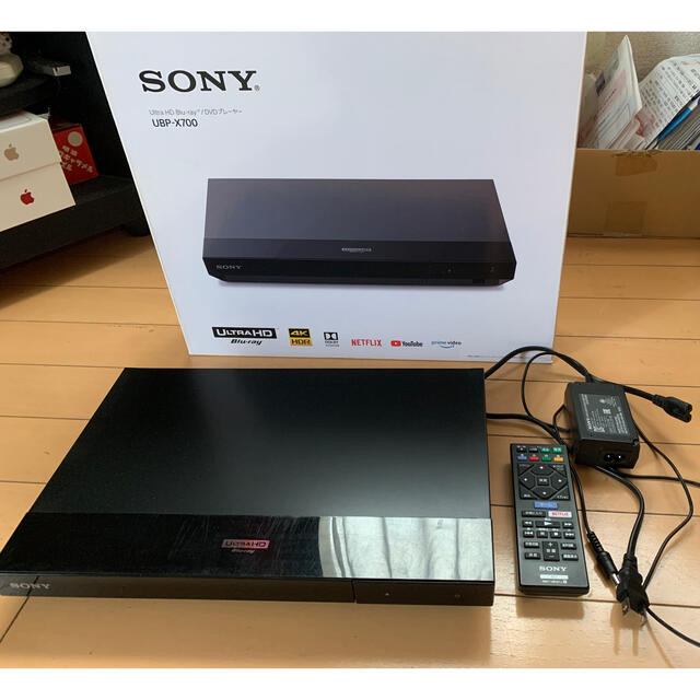 SONY(ソニー)のSONY Ultra HD ブルーレイ DVDプレーヤー UBP-X700 スマホ/家電/カメラのテレビ/映像機器(ブルーレイプレイヤー)の商品写真