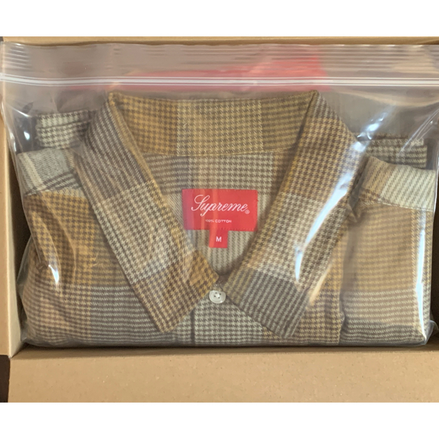 supreme Plaid Flannel Shirt Olive ネルシャツ 【当店限定販売】 9546