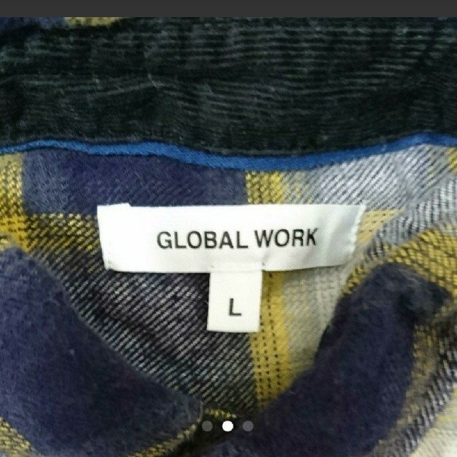 GLOBAL WORK(グローバルワーク)のGLOBALWORK キッズ Lサイズ(110～120㎝)シャツ キッズ/ベビー/マタニティのキッズ服男の子用(90cm~)(Tシャツ/カットソー)の商品写真