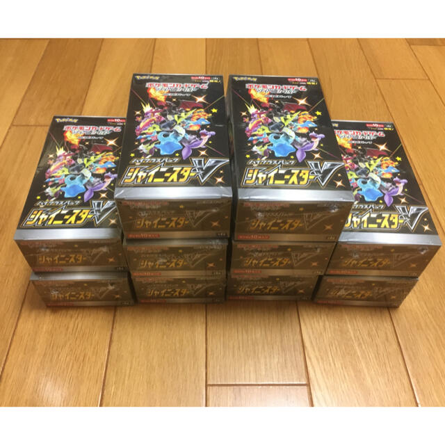 トレーディングカードポケモンカード シャイニースターv 10BOX 新品未開封