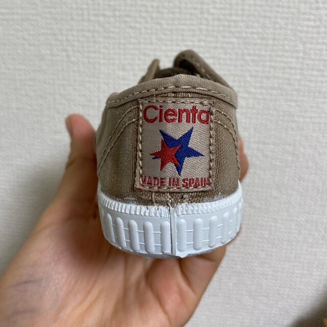 BENSIMON(ベンシモン)の【CIENTA】deck shoes ムラ染め キッズ/ベビー/マタニティのベビー靴/シューズ(~14cm)(スニーカー)の商品写真