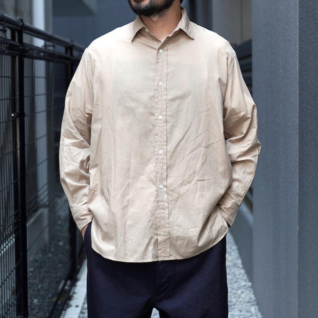 マテリオ Supima Twill Regular Color Shirt 2