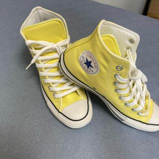 コンバース(CONVERSE)のコンバース　オールスター　パステル　イエロー(スニーカー)